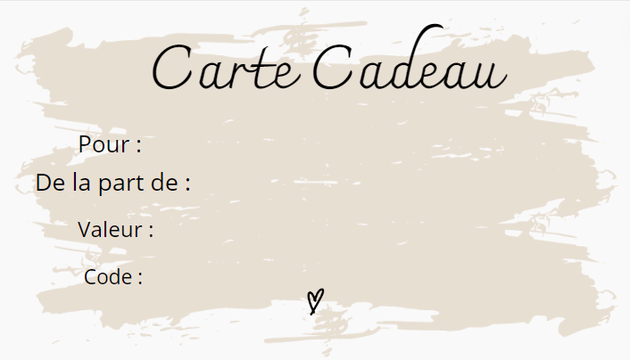 Carte Cadeau